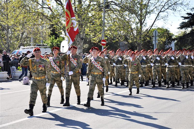 Парадную коробку севастопольских росгвардейцев признали лучшей на заседании Военного совета Черноморского флота России