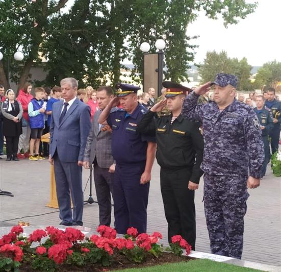 В Приволжье росгвардейцы приняли участие в акции «Свеча памяти»