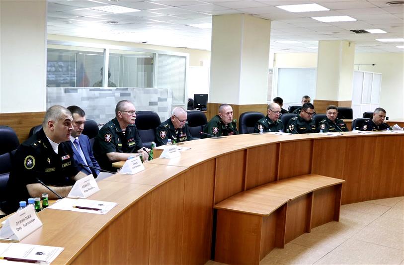 В Южном округе Росгвардии состоялось расширенное заседание военного совета