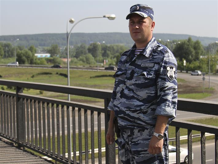 Росгвардейцы обеспечивают безопасность праздничных мероприятий, приуроченных к 300-летию Кузбасса