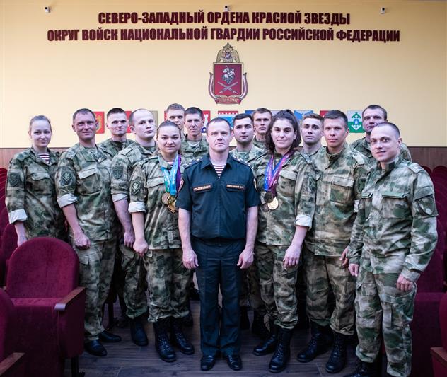 Спортсмены Северо-Западного округа Росгвардии завершили учебные сборы