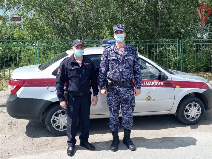 Нарядом вневедомственной охраны Росгвардии в Омской области задержан нетрезвый водитель 