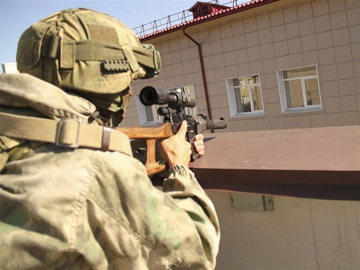   Активная фаза учения Росгвардии «Заслон-2021» проходит в Кузбассе
