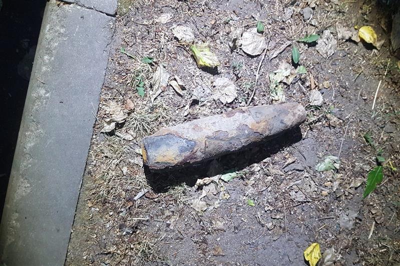 Взрывотехники ОМОН обезвредили боеприпас времён войны, обнаруженный в Московском районе Санкт-Петербурга