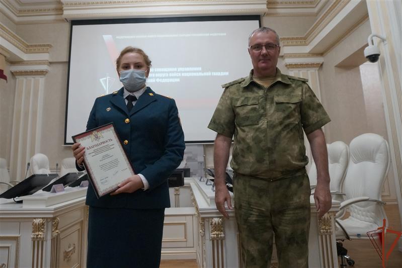 Командующий Сибирским округом Росгвардии напутствовал молодых лейтенантов