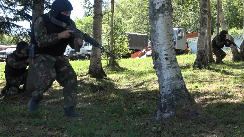 Сахалинские росгвардейцы приняли участие в оперативно-стратегическом учении «ЗАСЛОН 2021»