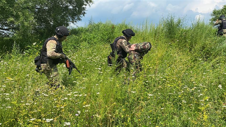 Личный состав Управления Росгвардии по Еврейской автономной области принял участие в оперативно-стратегическом учении «Заслон-2021» 
