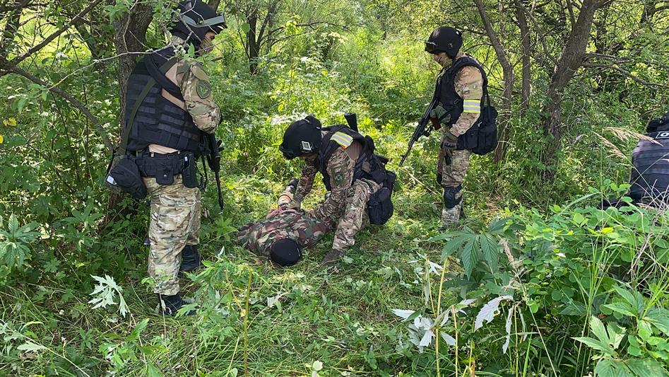 Личный состав Управления Росгвардии по Еврейской автономной области принял участие в оперативно-стратегическом учении «Заслон-2021» 
