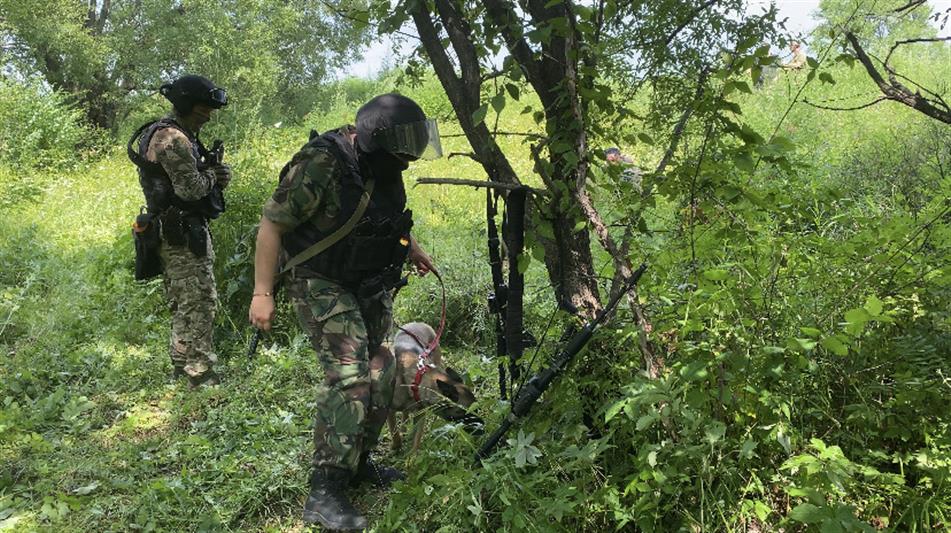 Личный состав Управления Росгвардии по Еврейской автономной области принял участие в оперативно-стратегическом учении «Заслон-2021» 