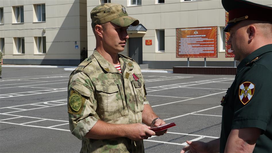 В отряде спецназначения «Ратник» Северо-Западного округа Росгвардии  прошли торжества, посвящённые дню формирования