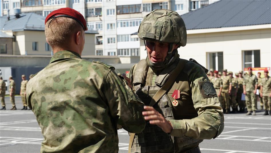 В отряде спецназначения «Ратник» Северо-Западного округа Росгвардии  прошли торжества, посвящённые дню формирования