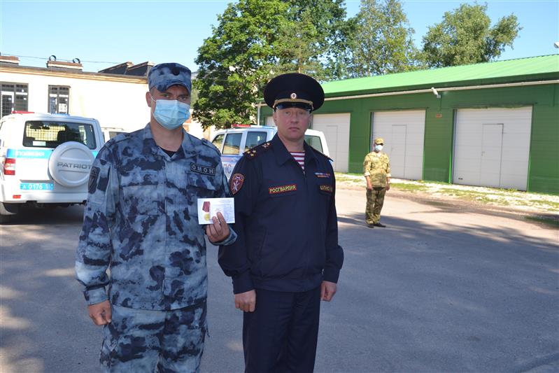 Новгородский ОМОН Росгвардии отметил годовщину образования