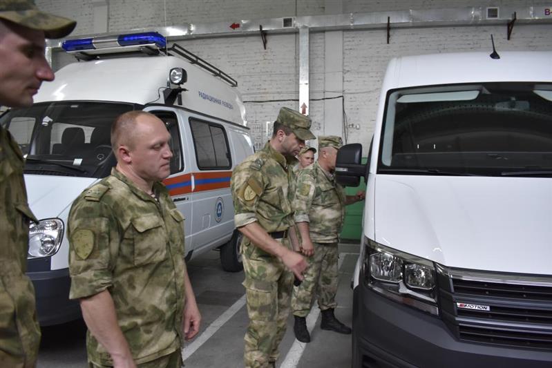 В Уральском округе Росгвардии завершился сбор специалистов РХБ защиты