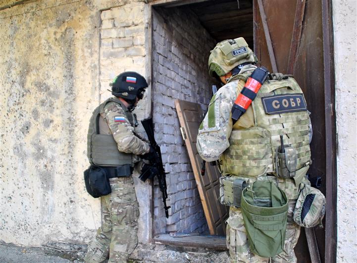 В Кировской области спецназ Росгвардии провел тренировку в рамках оперативно-стратегического учения «Заслон-2021» 