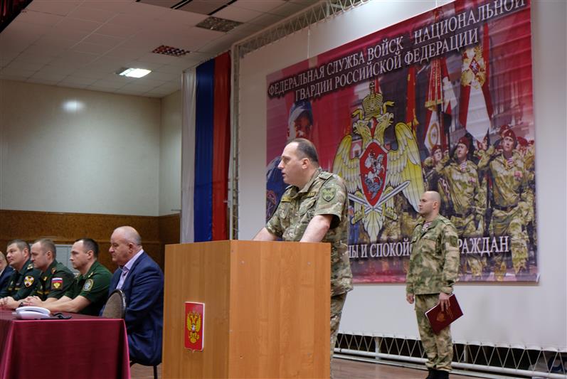 Назрановский полк Росгвардии отпраздновал свое 17-летие