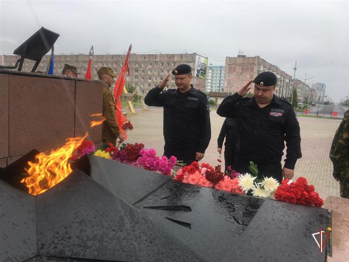 На Урале Росгвардия провела мероприятия в рамках Дня  ветеранов боевых действий (видео)