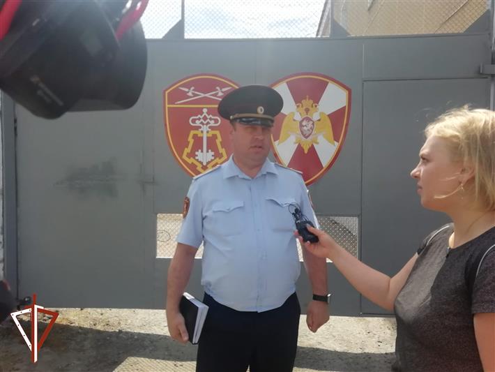 В Зауралье вышел в эфир первый выпуск программы «Росгвардия. На страже порядка» (видео)