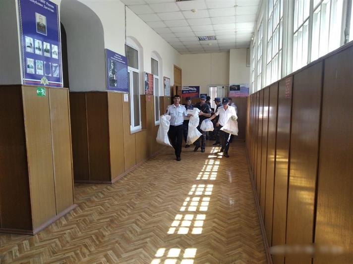 В Дагестане прошли совместные учения Росгвардии и МЧС по пожарной безопасности 