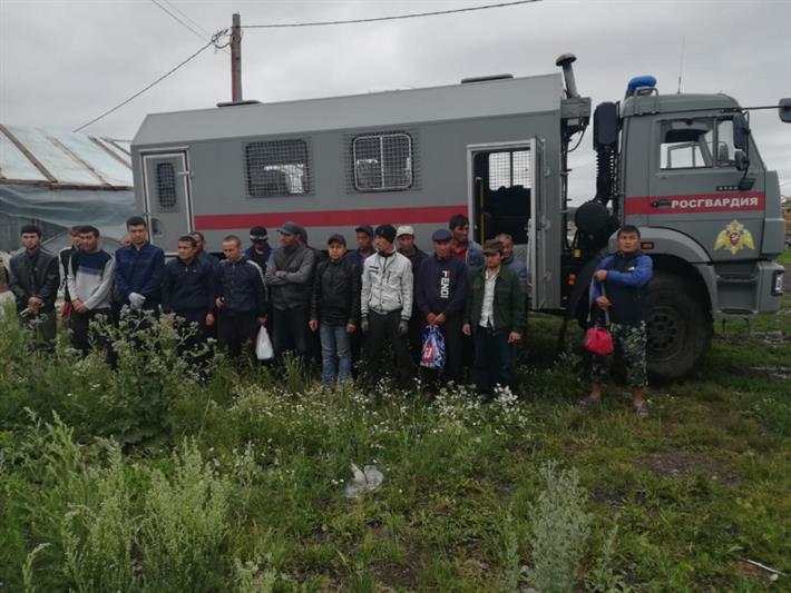 В Челябинской области Росгвардия оказывает содействие в мероприятиях по профилактике нарушений миграционного законодательства