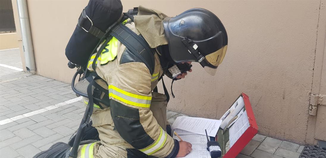 В Астрахани прошло совместное пожарно - тактическое занятие Росгвардии и МЧС
