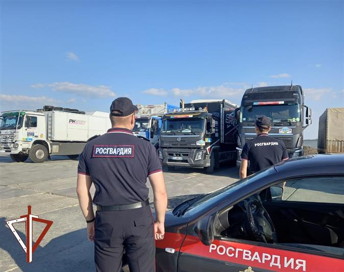 В Курганской области Росгвардия обеспечила безопасность участников завершившегося международного ралли «Шелковый путь» 