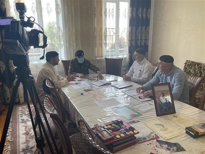 В Ингушетии росгвардейцы навестили семью своего погибшего товарища