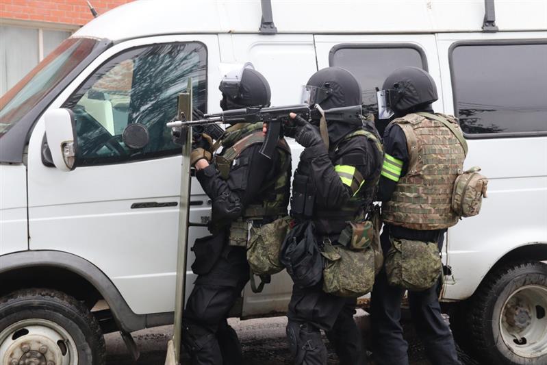 В Магадане росгвардейцы приняли участие в оперативно-стратегических учениях «Заслон-2021»