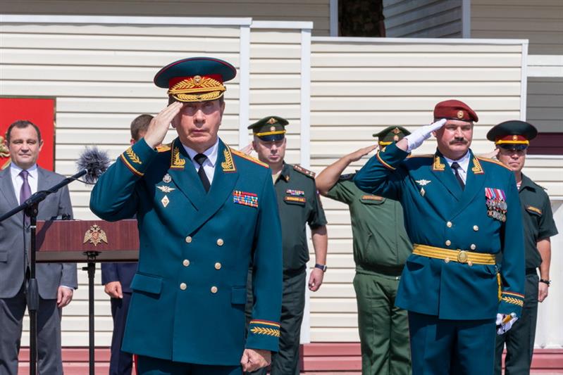 Директор Росгвардии генерал армии Виктор Золотов представил нового командира Отдельной дивизии оперативного назначения имени Ф.Э. Дзержинского