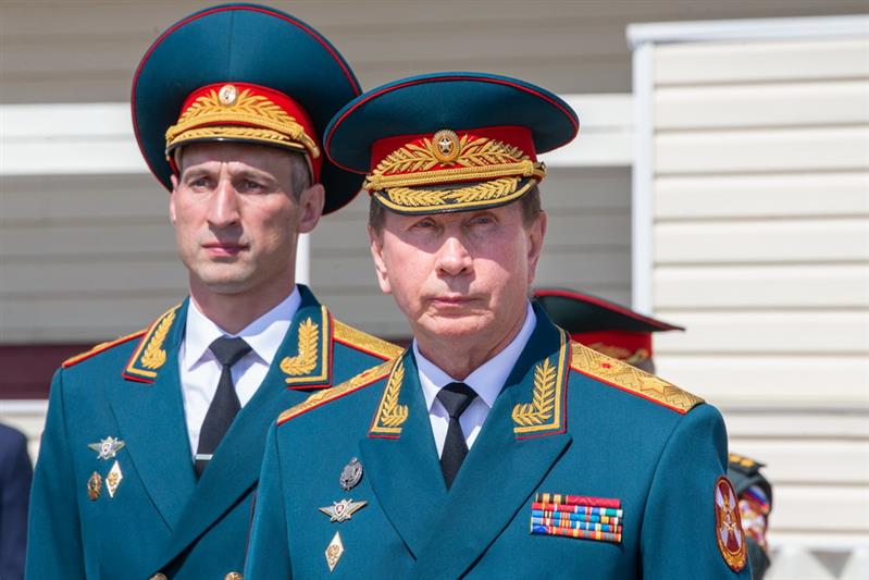 Директор Росгвардии генерал армии Виктор Золотов представил нового командира Отдельной дивизии оперативного назначения имени Ф.Э. Дзержинского