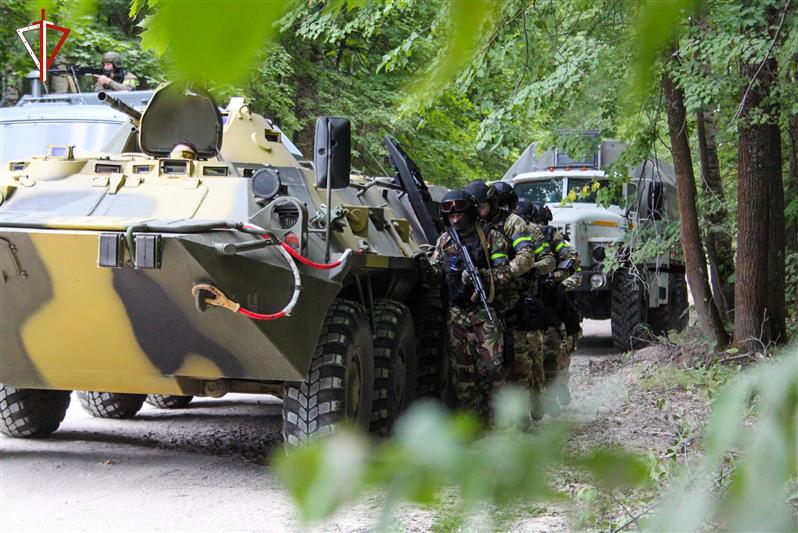В Марий Эл с сотрудниками и военнослужащими Росгвардии проводятся тренировки в рамках оперативно-стратегического учения «Заслон - 2021» 