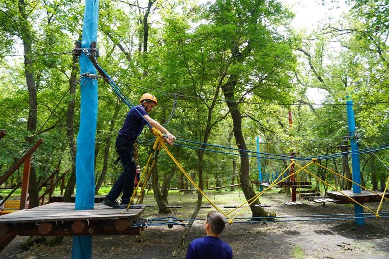 На Северном Кавказе продолжается акция "Каникулы с Росгвардией"