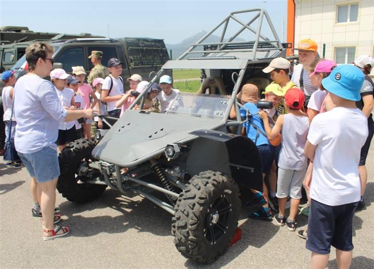 Акция "Каникулы с Росгвардией" прошла в Железноводске