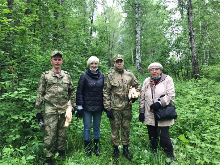 В Иркутске военнослужащие Росгвардии участвуют в поиске мест захоронений участников Великой Отечественной войны