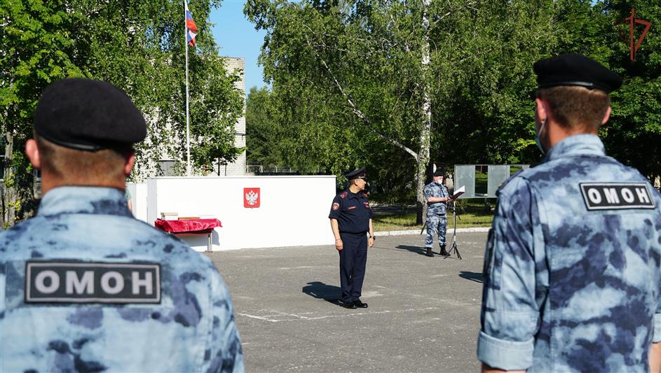 Брянский ОМОН отметил свое 28-летие