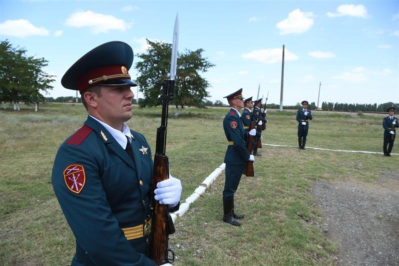 Росгвардия обеспечила проведение церемонии перезахоронения красноармейцев в Чеченской Республике