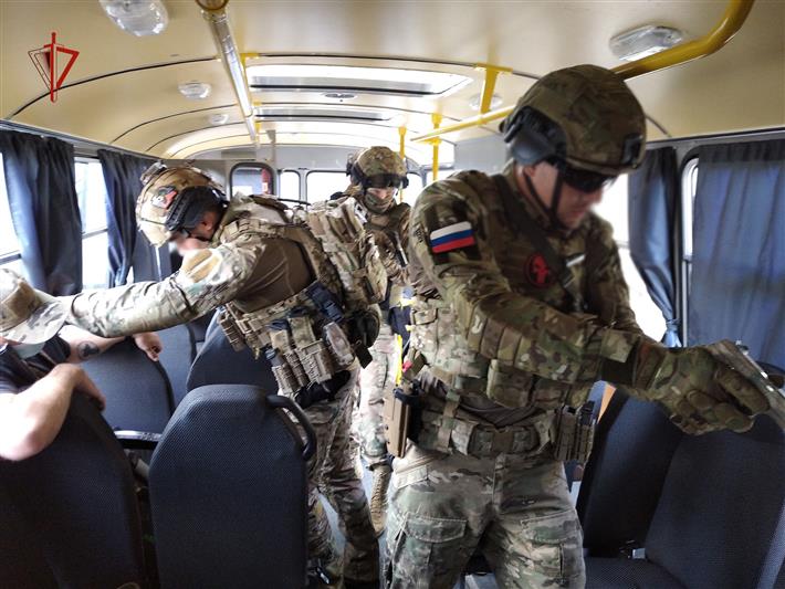 В Томске спецподразделения Росгвардии выполнили ряд задач в рамках оперативно-стратегического учения «Заслон-2021»