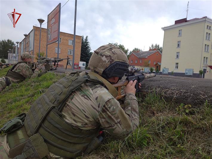 В Томске спецподразделения Росгвардии выполнили ряд задач в рамках оперативно-стратегического учения «Заслон-2021»