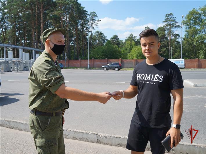 Военнослужащие Северского соединения Росгвардии поучаствовали в акции «Нетрезвый водитель»