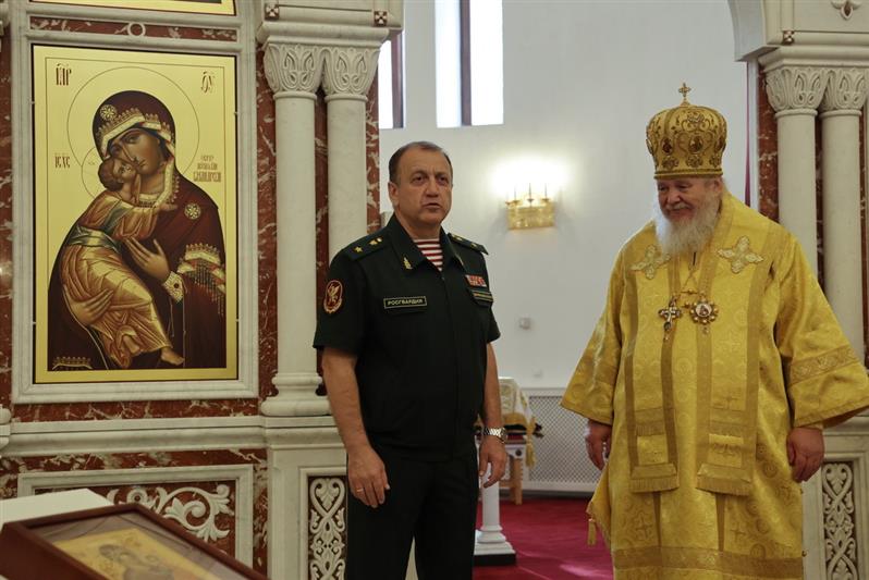 В главном храме Росгвардии состоялось праздничное богослужение (видео)