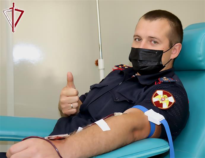 Росгвардейцы пополнили запасы донорской крови медучреждений Алтая