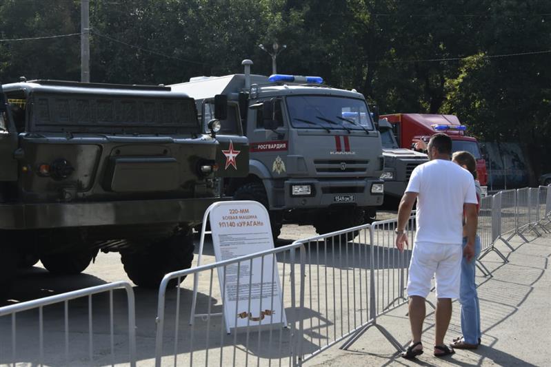 Росгвардия приняла участие в международном форуме «Армия – 2021» в Краснодаре