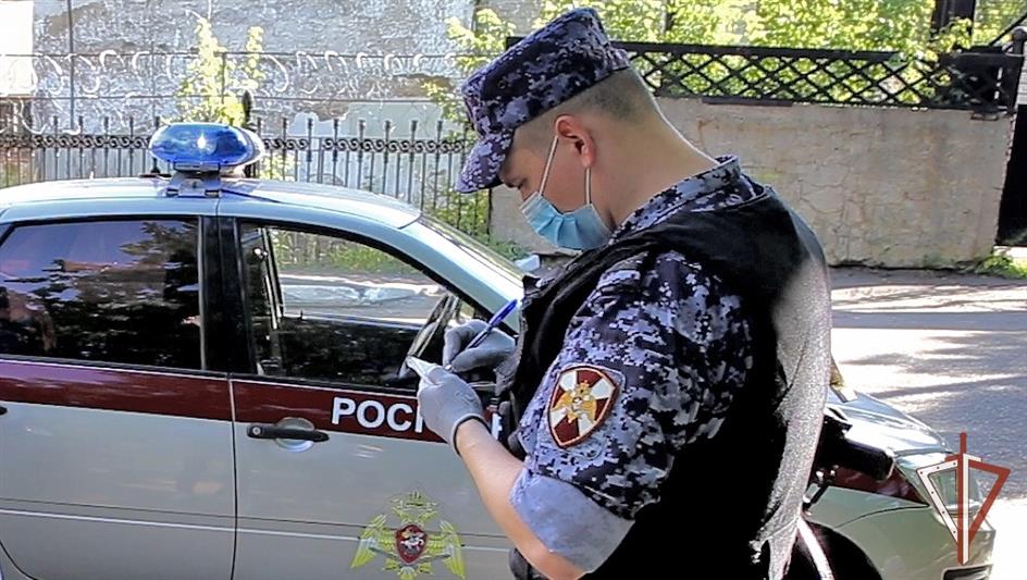 Нарядом вневедомственной охраны Росгвардии в Свердловской области задержан нетрезвый водитель