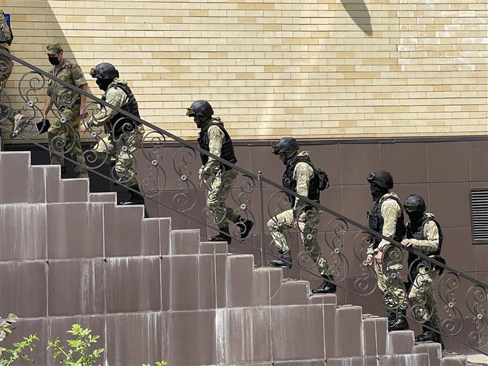 Журналисты Ингушетии сняли сюжет о дежурной службе Росгвардии