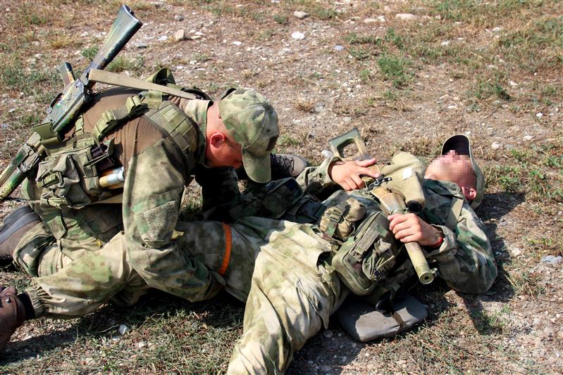 В ОГВ(с) с военнослужащими отряда специального назначения Росгвардии проведены проверочные занятия 
