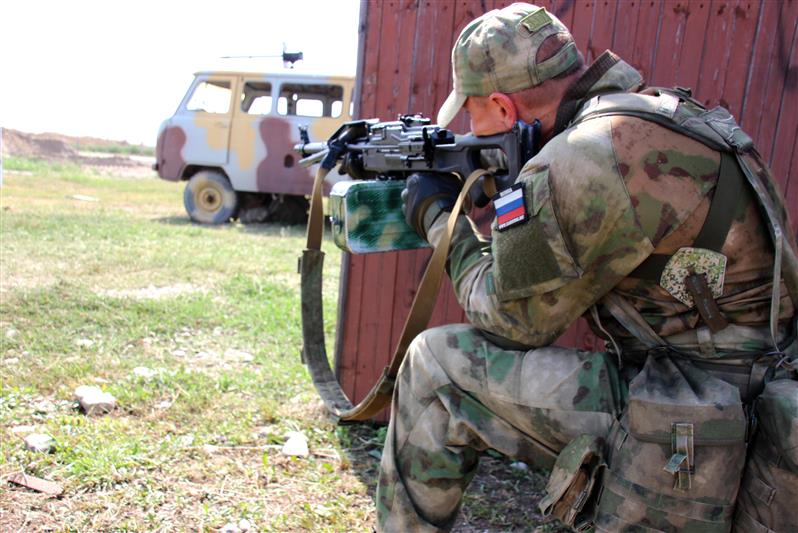 В ОГВ(с) с военнослужащими отряда специального назначения Росгвардии проведены проверочные занятия 