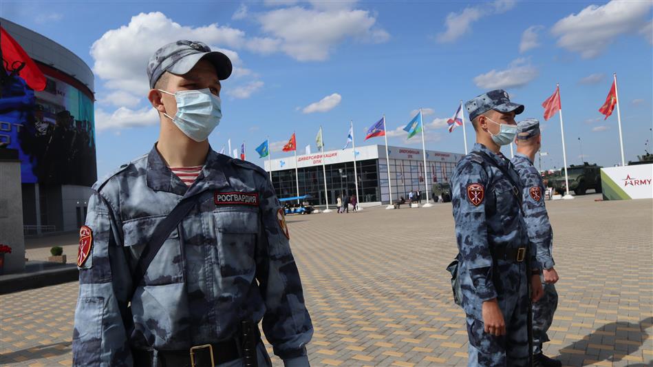 Росгвардия обеспечила безопасность форума «Армия-2021» в Подмосковье