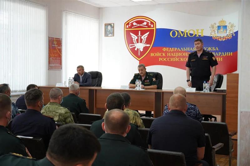 Личному составу Управления Росгвардии по Костромской области представили нового руководителя