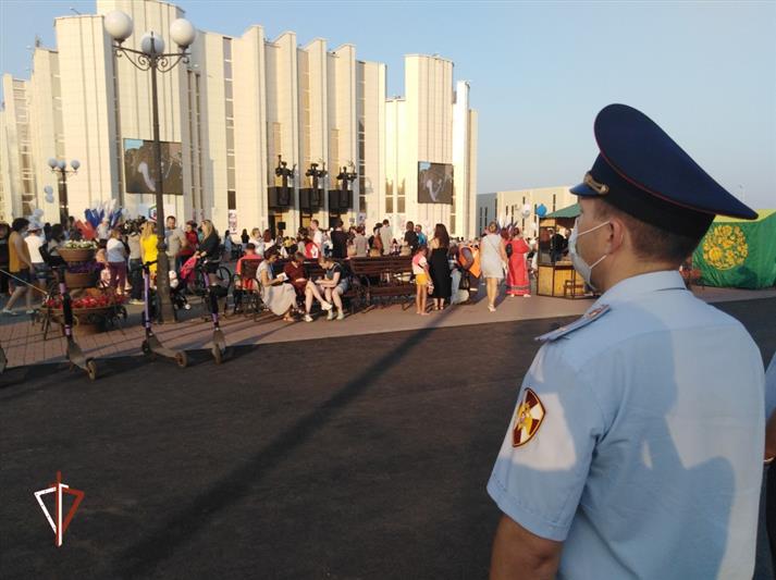 Росгвардейцы обеспечили безопасность во время празднования Дня города Кургана