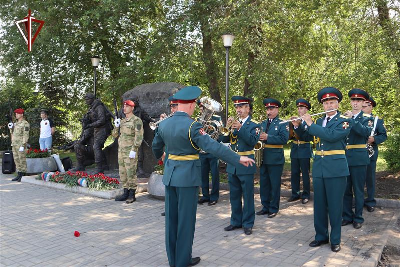 В Красноярске прошли торжества по случаю годовщины образования отряда спецназа «Русь» войск правопорядка 