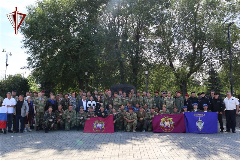 В Красноярске прошли торжества по случаю годовщины образования отряда спецназа «Русь» войск правопорядка 